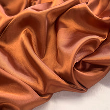 Load image into Gallery viewer, Lightweight Polyester Satin - Copper