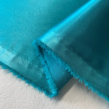 Load image into Gallery viewer, Lightweight Polyester Satin - Turquoise