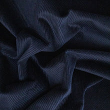 Load image into Gallery viewer, 14 Wale Stretch Cotton Corduroy - Navy