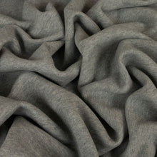 Load image into Gallery viewer, Heavy Cotton Loop Back Sweatshirt Knit 400gsm - Grey Marle