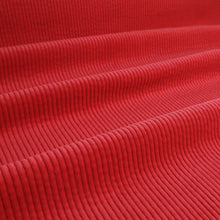 Load image into Gallery viewer, 6 Wale Cotton Corduroy - Red