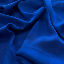 Load image into Gallery viewer, Abstract Jacquard Satin - Royal Blue