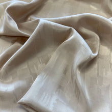 Load image into Gallery viewer, Abstract Jacquard Satin - Sand