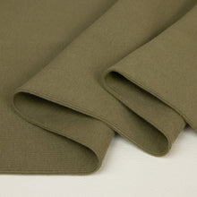 Load image into Gallery viewer, Cotton Spandex Tubular Ribbing - Alessi Olive