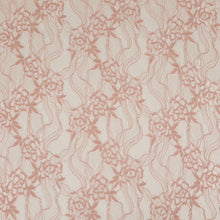 Load image into Gallery viewer, Cotton Nylon Floral Lace Deadstock – Aquila Pink