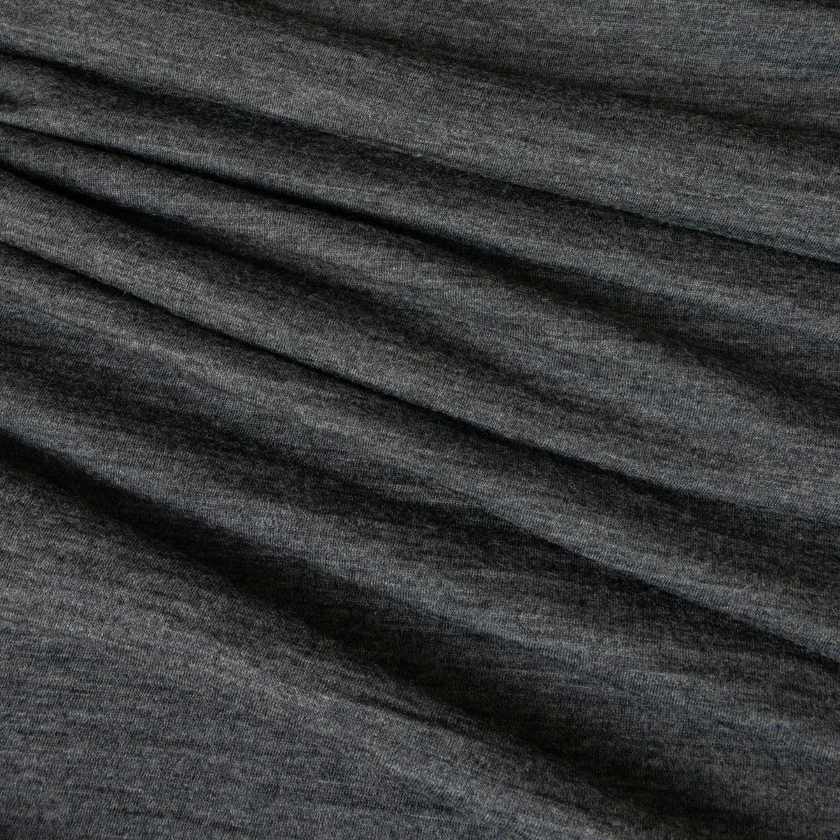 100% Australian Merino Jersey Knit 200gsm - Charcoal Marle – Fabric Box