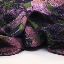 Load image into Gallery viewer, Woven Jacquard Mystic - Purples & Khaki