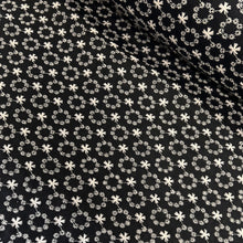 Load image into Gallery viewer, Betty Broderie Embroidered Cotton Deadstock - Black