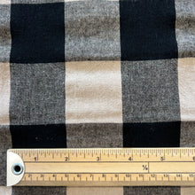 Load image into Gallery viewer, Big Scale Yarn Dyed Gingham Cotton - Black