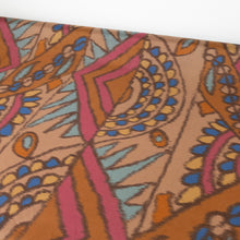 Load image into Gallery viewer, Silk Habotai Designer End – Brooklyn Tribal Abstract