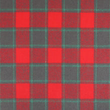 Load image into Gallery viewer, Brushed Cotton Plaid Deadstock - Red & Green Check