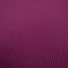 Load image into Gallery viewer, Cotton Elastane 2x2 Ribbing - Cherry
