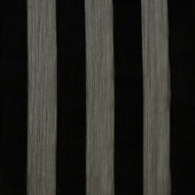 Load image into Gallery viewer, Velvet Window Stripe Deadstock - Night Watch Black