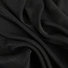 Load image into Gallery viewer, Slade Rayon Nylon Lightweight Textured Crepe - Black