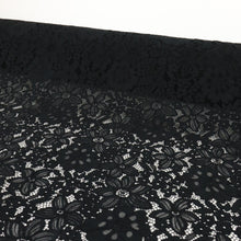 Load image into Gallery viewer, Embroidered Lace Designer End – Chelsea Black