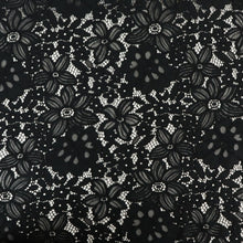 Load image into Gallery viewer, Embroidered Lace Designer End – Chelsea Black