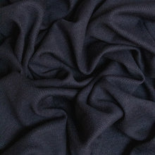 Load image into Gallery viewer, Modal Silk Fine Rib Knit - Midnight Ink