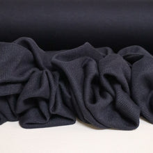 Load image into Gallery viewer, Modal Silk Fine Rib Knit - Midnight Ink