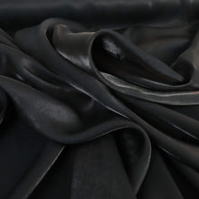 Load image into Gallery viewer, Conga Iridescent Crepe Deadstock - Black