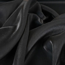 Load image into Gallery viewer, Conga Iridescent Crepe Deadstock - Black