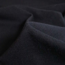 Load image into Gallery viewer, Cotton Crepe Jersey - Black