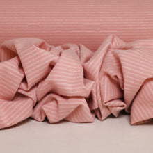 Load image into Gallery viewer, Cotton Spandex Pinstripe Knit - Pink