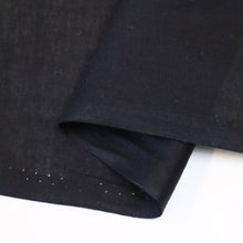 Load image into Gallery viewer, 100% Cotton Voile - Black
