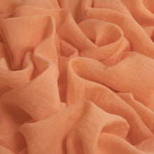 Load image into Gallery viewer, Cotton Silk Voile Designer End - Peach