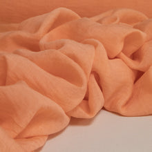 Load image into Gallery viewer, Cotton Silk Voile Designer End - Peach