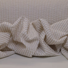 Load image into Gallery viewer, Cotton Lurex Seersucker Stripe Deadstock - Natural