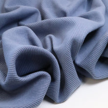 Load image into Gallery viewer, 250gsm Cotton Spandex Rib Knit - Denim