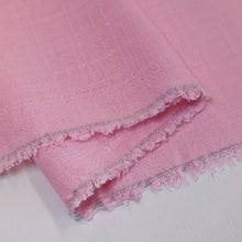 Load image into Gallery viewer, Crosshatch Viscose Linen - Ballet