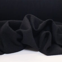 Load image into Gallery viewer, Crosshatch Viscose Linen - Black