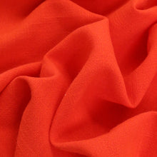 Load image into Gallery viewer, Crosshatch Viscose Linen - Red
