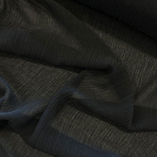 Load image into Gallery viewer, Japanese Cupro Crinkle Chiffon - Black