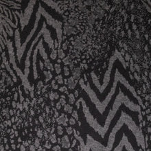 Load image into Gallery viewer, Zebra Knit Deadstock - Charcoal