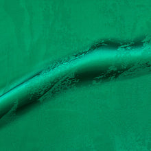 Load image into Gallery viewer, Viscose Jacquard Deluxe Satin - Emerald