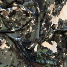 Load image into Gallery viewer, Digital Camo Printed Basketball Mesh Deadstock - Khaki