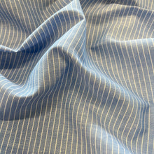 Load image into Gallery viewer, Close Weave Cotton Linen Gauze Shirting - Sky