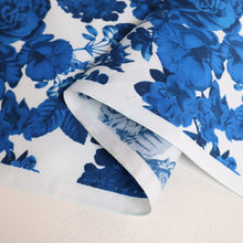 Load image into Gallery viewer, Cotton Floral Printed Poplin Designer End - Bobbi Blue