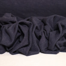 Load image into Gallery viewer, Rayon Linen Spandex Slub Knit - Navy