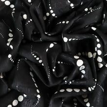 Load image into Gallery viewer, Woven Jacquard Deadstock - Lantern Black White