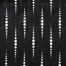 Load image into Gallery viewer, Woven Jacquard Deadstock - Lantern Black White