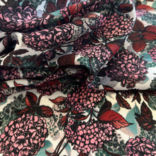 Load image into Gallery viewer, Hydrangea Floral Printed Viscose - Pink