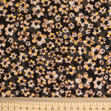 Load image into Gallery viewer, Floral Fiesta - Black & Brown