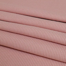 Load image into Gallery viewer, 250gsm Cotton Spandex Rib Knit - Dusky