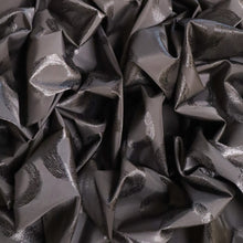 Load image into Gallery viewer, Showerproof Nylon Jacquard Spot Deadstock - Charcoal