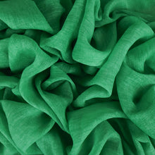 Load image into Gallery viewer, Lightweight Silk Linen Slub Print Deadstock - Minty