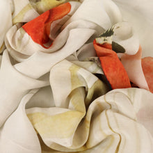 Load image into Gallery viewer, Lightweight Silk Linen Slub Print Deadstock - Bronte