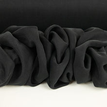 Load image into Gallery viewer, Japanese Cupro Mesh Knit 220gsm Deadstock - Sakami Black